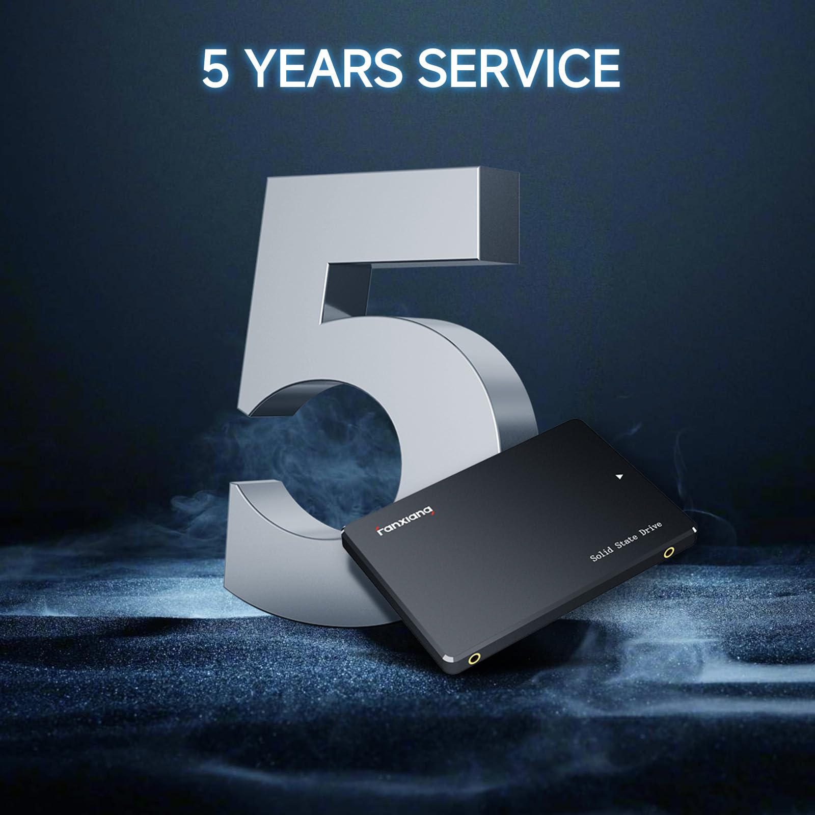 fanxiang S101 256GB SSD Internal SSD SATA III 6Gb/s 2.5" Read Speed Up to 550MB/s, Compatible with Laptops and Desktops (Black)