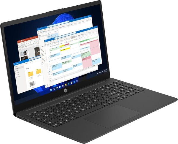 HP 15.6" Laptop | AMD Ryzen 5 7520U Processor | 16 GB RAM | 512 GB SSD | AMD Radeon Graphics | FHD Display | Up to 11hrs 15 mins battery | Win 11 | Dual Speakers | Jet Black | 15-fc0042sa