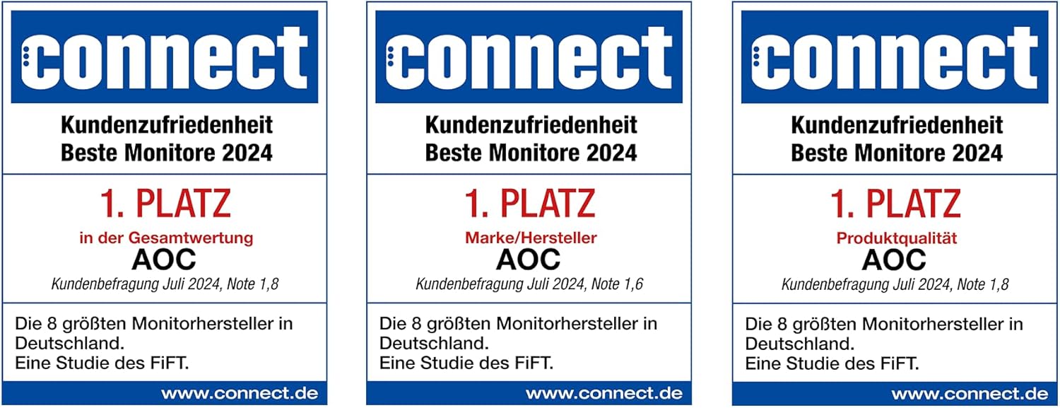 AOC U34E2M - 34" QHD Monitor, 100Hz, VA, 4ms, Low blue Light, Adaptive Sync, Flicker Free, Vesa mountable, Tilt (3440 x 1440 @ 100Hz, 300 d/m², HDMI 2.0 / DP 1.2 ), Black