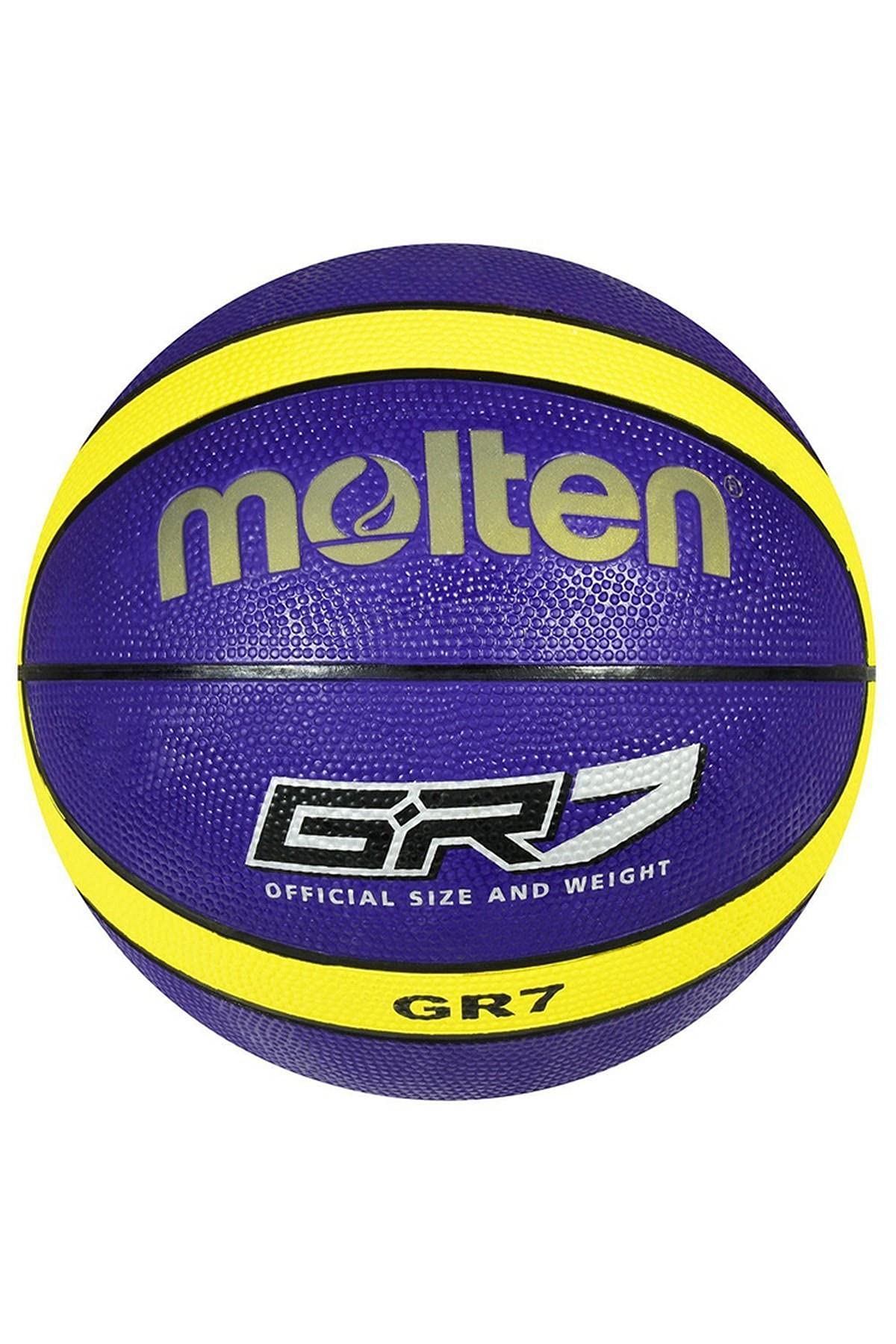 Molten GR Basketball, Indoor/Outdoor, Premium Rubber, Impact Colour