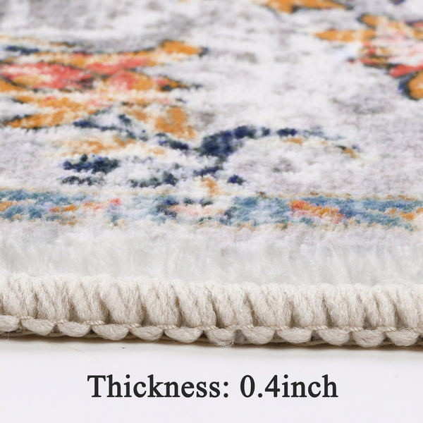 SHACOS Hallway Runner 60x305cm Non Slip Carpet Runners for Hallway Long Shaggy Hall Runner Washable Distressed Floor Carpet Low Pile Non Shedding Area