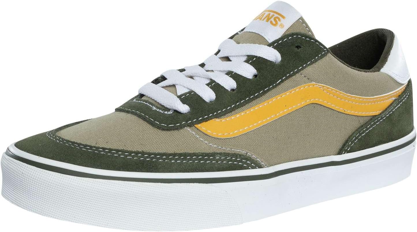 Vans Men's Brooklyn Canvas Trainers, White/White