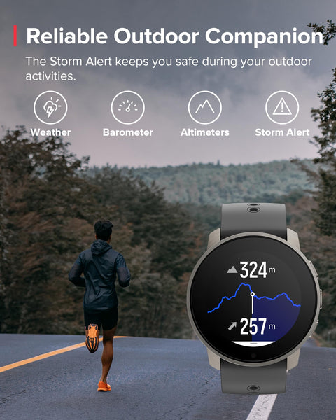 SUUNTO 9 Peak Pro GPS Sports Watch, Up to 30 Days Long Battery Life, Multisport Watch Training Workout, Advanced Health & Recovery Support, Wrist Heart-Rate Measurement