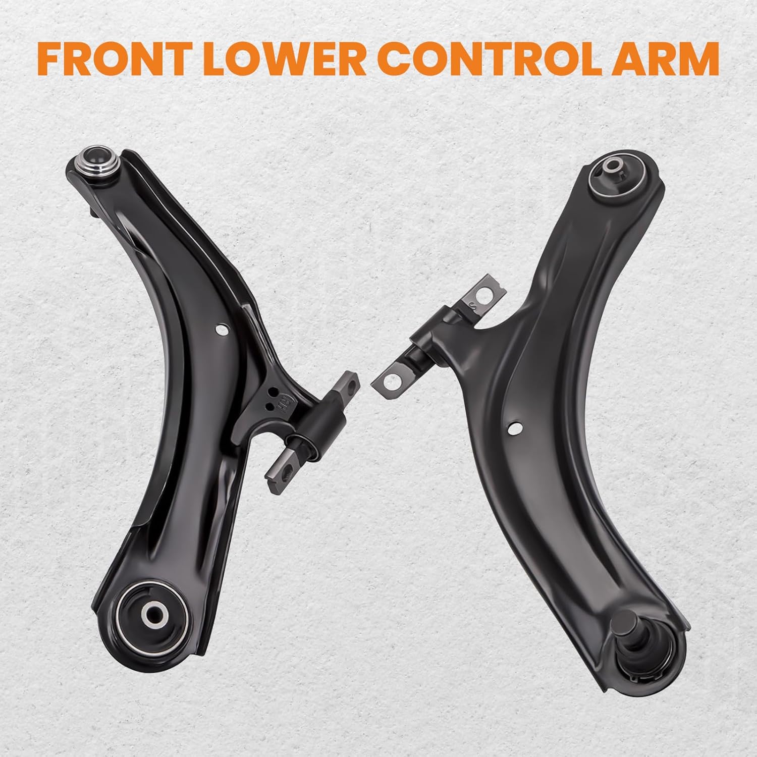 maXpeedingrods Front 2 Pair Lower Wishbone Arms B/joints & Links Kit for NISSAN Qashqai 2007-2013