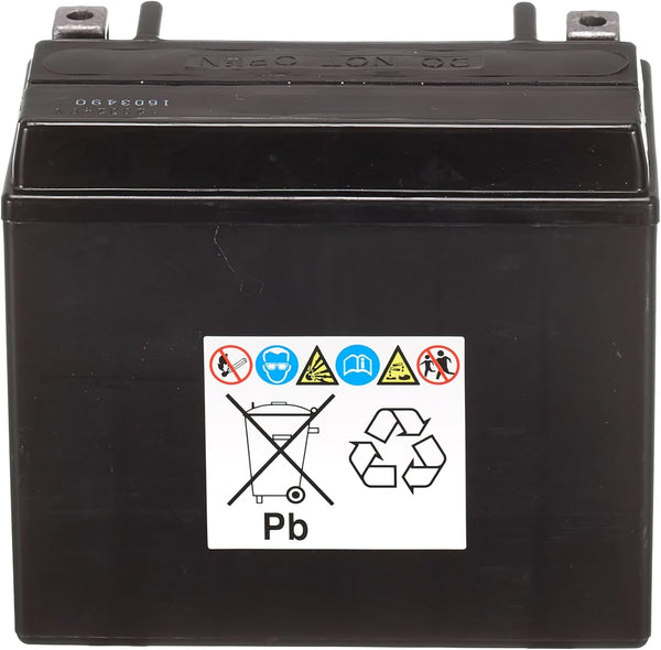 Yuasa YTX12 12V 180 CCA Maintenance Free VRLA AGM Motorbike Battery, Black
