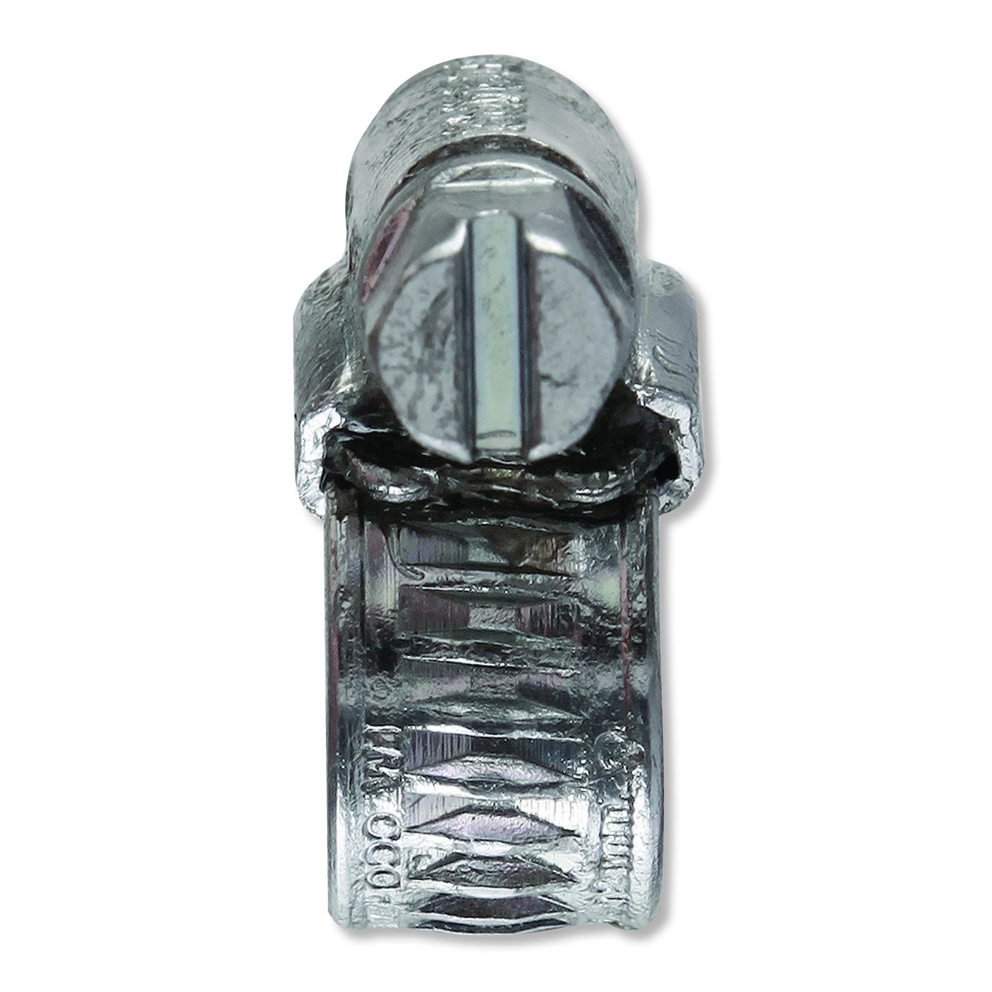 Eclipse Professional Tools ECW1-2A W1 Box of 10 35-50mm (1 ⅜" - 1 ¾") Mild Steel Worm Gear Hose Clamps