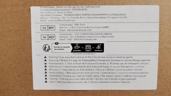 ATR ART TO REAL Rattan Garden Recliner Chairs,Sun Loungers for Outdoor Patio Furniture,2 Buckles Adjustable Backrest & Footrest Separately,All Weather Use Hand-woven Reclining Garden Chair,Khaki