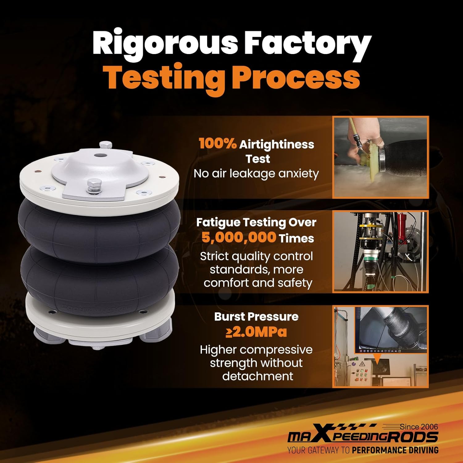 maXpeedingrods Air Suspension Spring Bag for Fiat Ducato, for Peugeot Boxer, Air Helper Spring Bellow for Citroen Relay, for Citroen Jumper