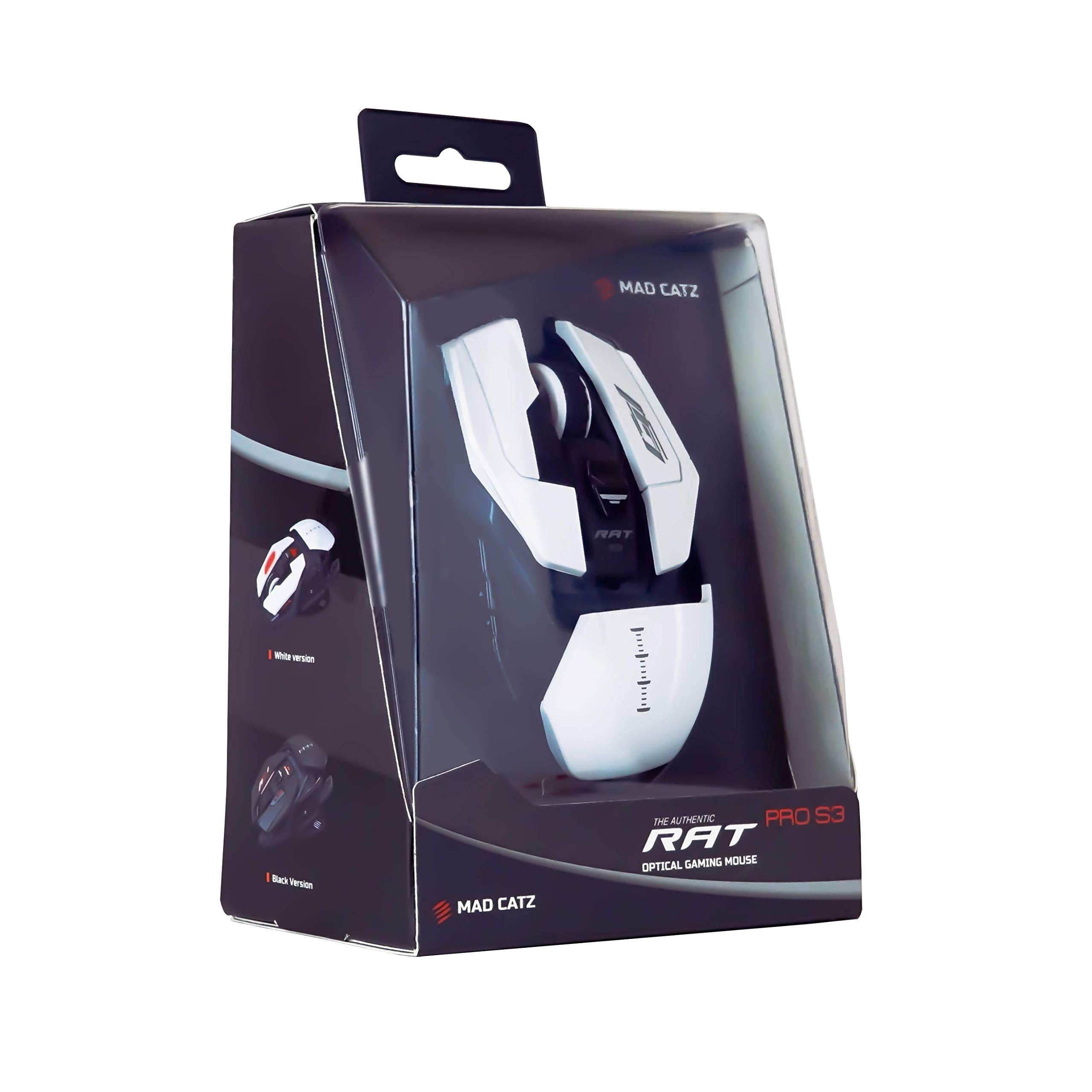 MAD CATZ R.A.T. 8+ Gaming Mouse (USB/Black/16000dpi/11 Buttons) - MR05DCINBL000-0