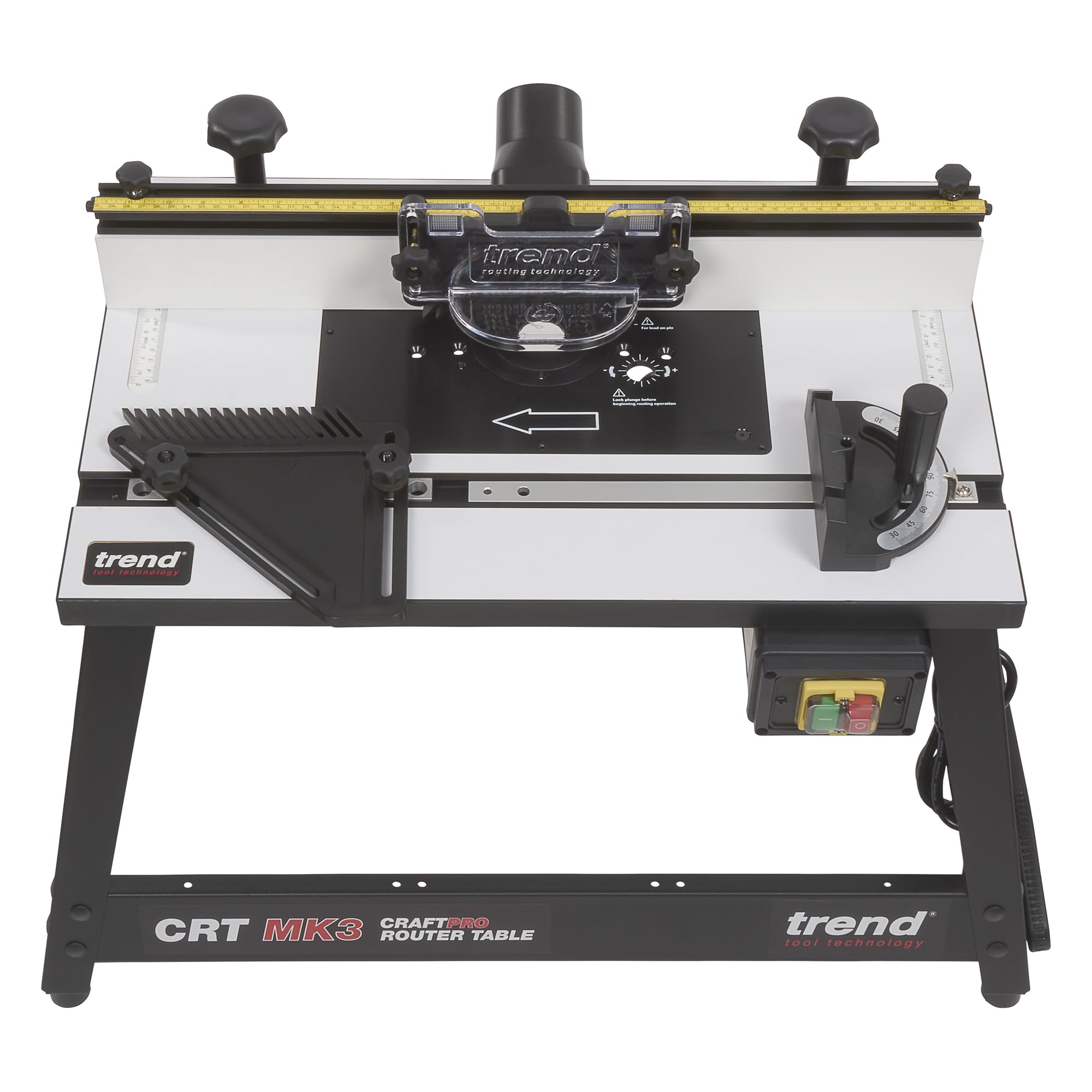 Trend Portable Benchtop Router Table with Robust Construction for Work ...