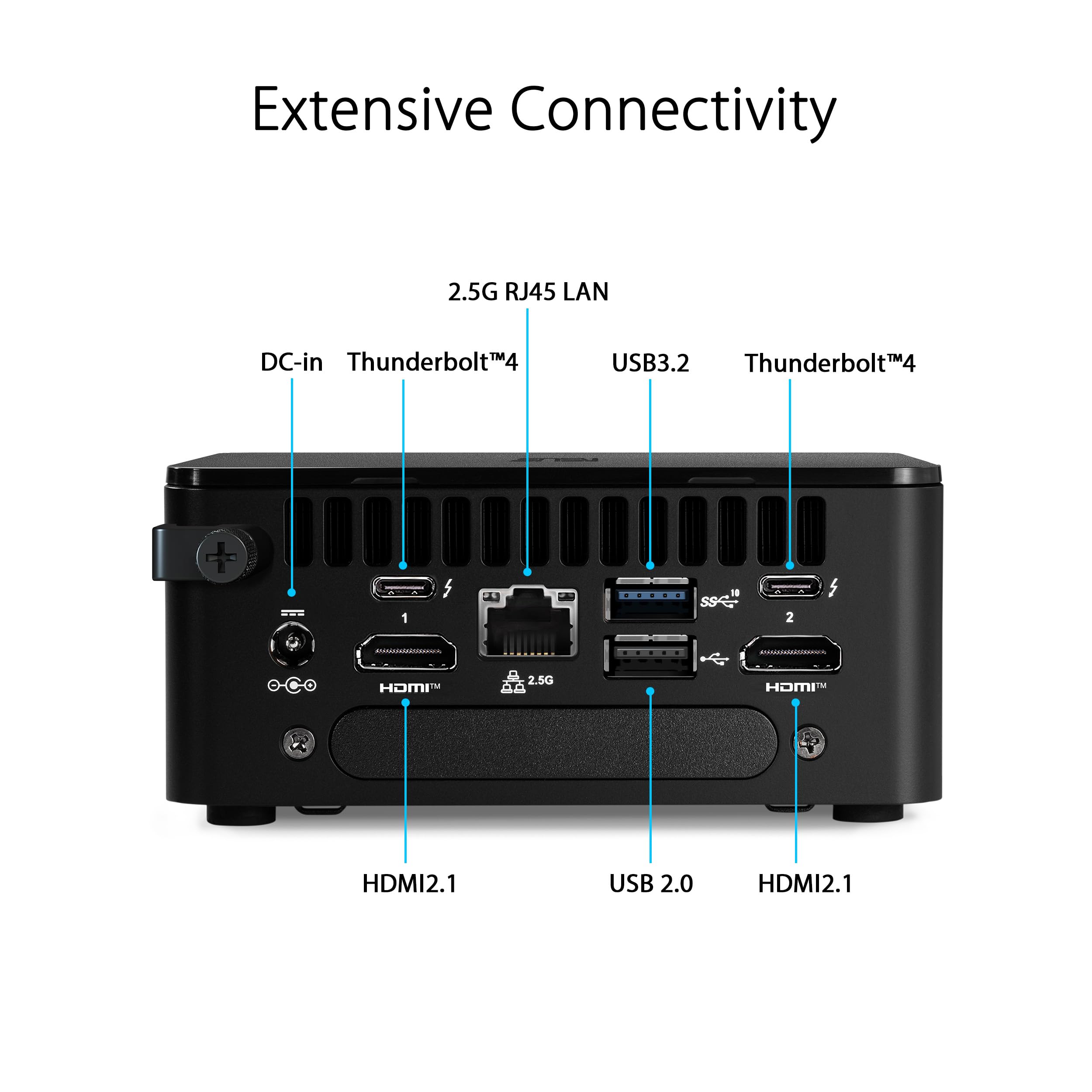 ASUS NUC/13 PRO RNUC13ANKi50003 UK Cord L6