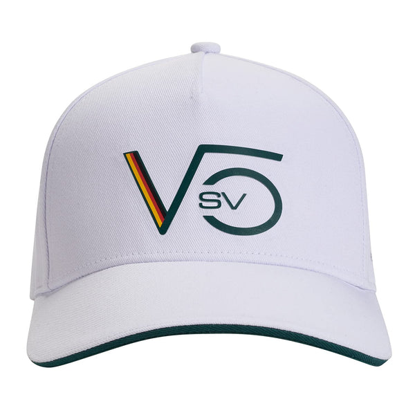 Aston Martin Cognizant F1 Official Sebastian Vettel White Unisex Cap AMC21HEA39