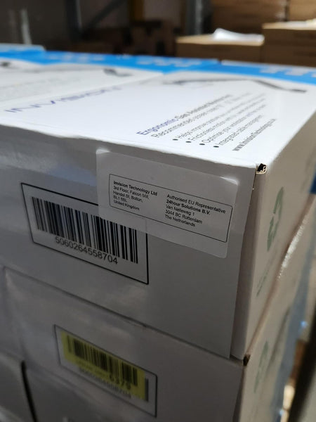 Invision Single Monitor Arm Desk Mount for 19-32 Inch Screens - VESA 75/100mm Stand Desk Clamp - Tool Free Height Adjustment with Tilt Swivel Rotate - Increased Load Capacity from 2-9kg (MX200)