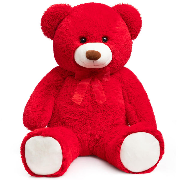 HollyHOME 150cm Giant Teddy Bear Stuffed Animal Large Soft Toys Plush Bear, Light Brown Age 3+