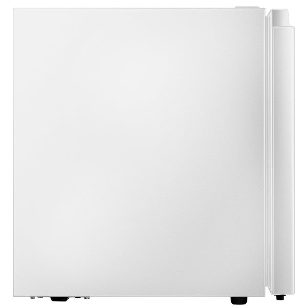 Fridgemaster MUR4545 Small Table Top 45cm Mini Fridge - 45 L - Mechanical Control with Adjustable Thermostat - Reversible Door - 39 dB Low noise - Broad Climate Design - White - E Rated