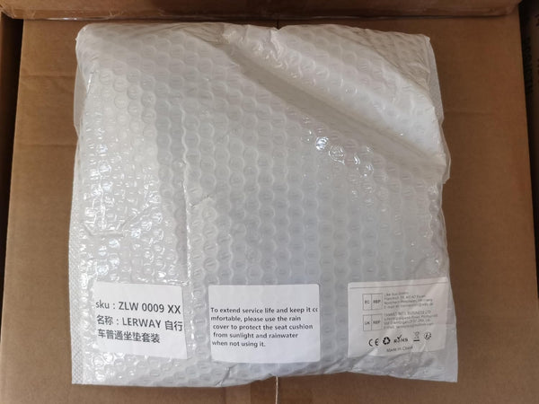 LERWAY Mountain Bike Saddle,Comfortable Bike Seat,Gel Bicycle Saddle,Waterproof Black Memory Sponge Cycling Seat,Breathable PU Leather Cycling Saddle