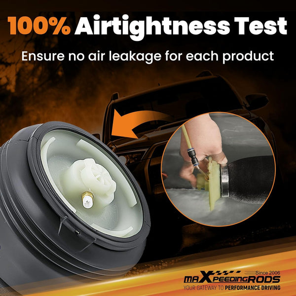 maXpeedingrods 2pcs Air Suspension Springs Bag for BMW X5 E70 2007–2013 X6 E71 2008–2015 E72 2008–2015 37126790078 37126790079