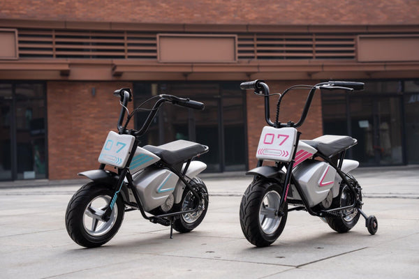 EVERCROSS EV05M Electric Motorcycle for Kids, 150W Kids Ride On Motor-cycle, 8/16 km/h Speed Modes & 15 km Long-Range Electric Motorcycle, 12'' Moto Cross for Children Aged 3-12 Years