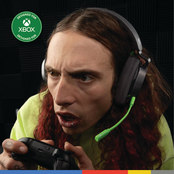 Skullcandy SLYR Pro Wireless Multi-Platform Gaming Headset, Bluetooth Headphones, Up to 24 Hrs Battery, PC, PlayStation, Nintendo Switch, 2.4GHz Low Latency Wireless Transmitter Included - White/Blue