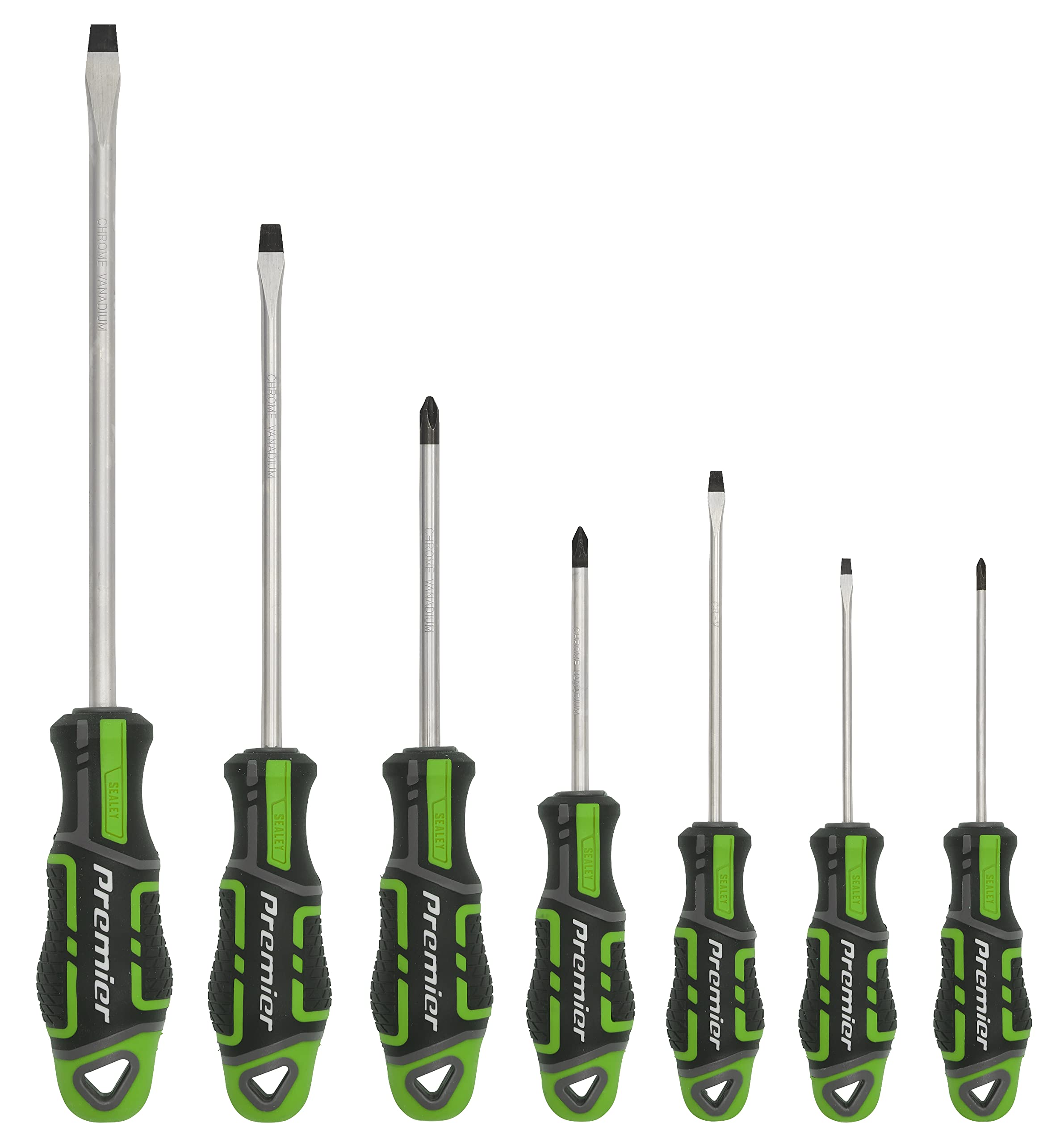 Sealey AK4325HV 7PC Gripmax Screwdriver Set Hi-Vis