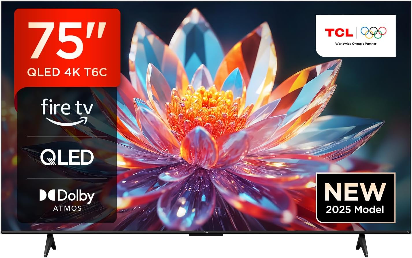TCL 32 Inch Full HD Smart QLED Direct LED 32SF560-UK with Fire TV, Voice Remote with Alexa