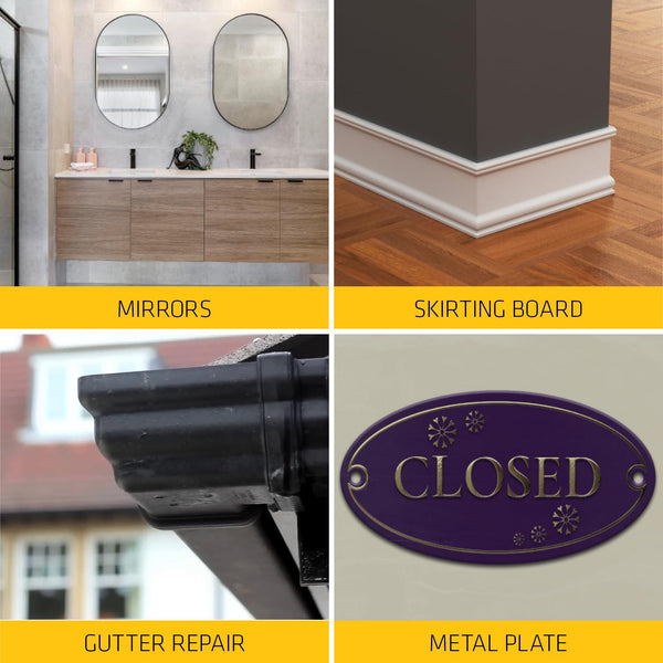 Sika Stixall – Extreme Power Sealant And Adhesive – Waterproof – Crystal Clear – 290ml