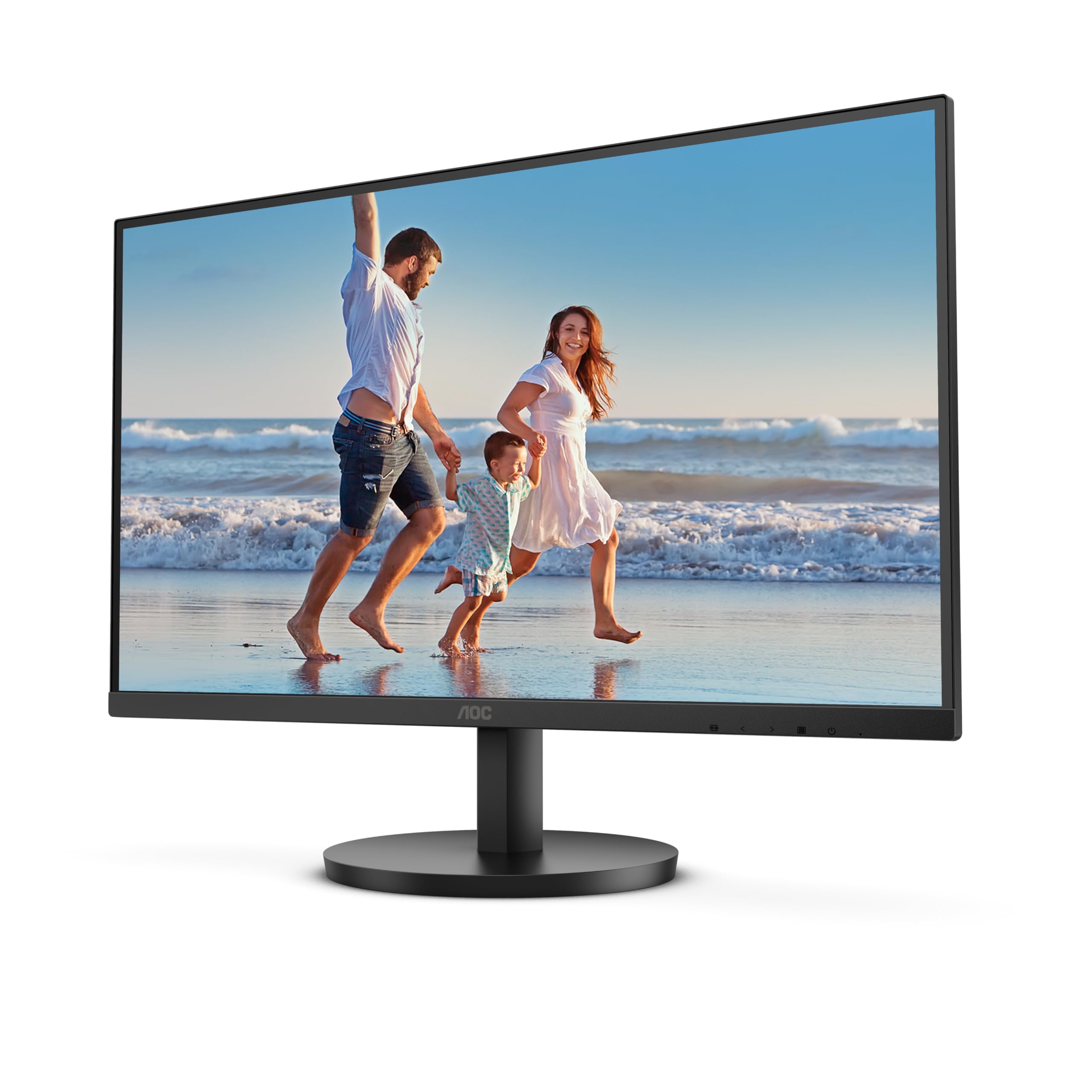 AOC 27B3CA2 - 27 Inch FHD Monitor, 100Hz, IPS, Speakers, USB-C Connectivity, FlickerFree, Adaptive Sync, LowBlue (1920 x 1080, 250 cd/m2, HDMI 1.4 / USB-C 65W Power delivery)