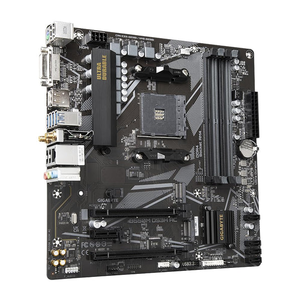 Gigabyte B550 AORUS ELITE V2 Motherboard - Supports AMD Ryzen 5000 Series AM4 CPUs, 12+2 Phases Digital Twin Power Design, up to 4733MHz DDR4 (OC), 2xPCIe 3.0 M.2, 2.5GbE LAN, USB 3.2 Gen1