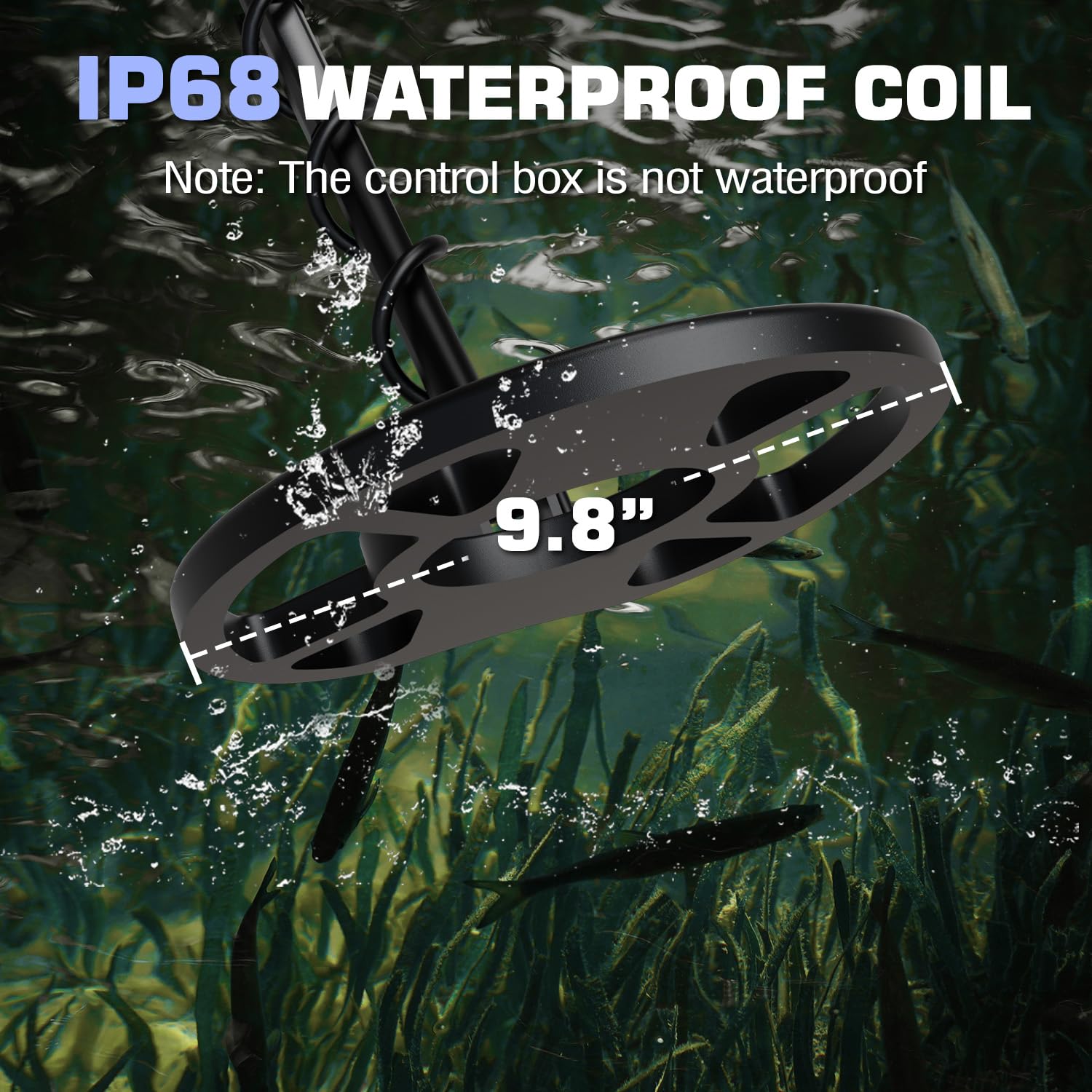 DR.ÖTEK Metal Detector for Adults & Kids, Upgraded Waterproof Gold Detector with Pinpoint & Terrain Modes, One-Click Quick Matching, 6 Modes, Higher Accuracy, Lightweight & Easy to Use