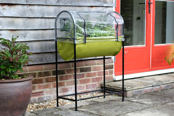 Haxnicks Vigoroot Easy Table Garden | Self Watering Raised Bed Planter With Cover | Doubles As Small Greenhouse | Growing Vegetables Bush Tomatoes