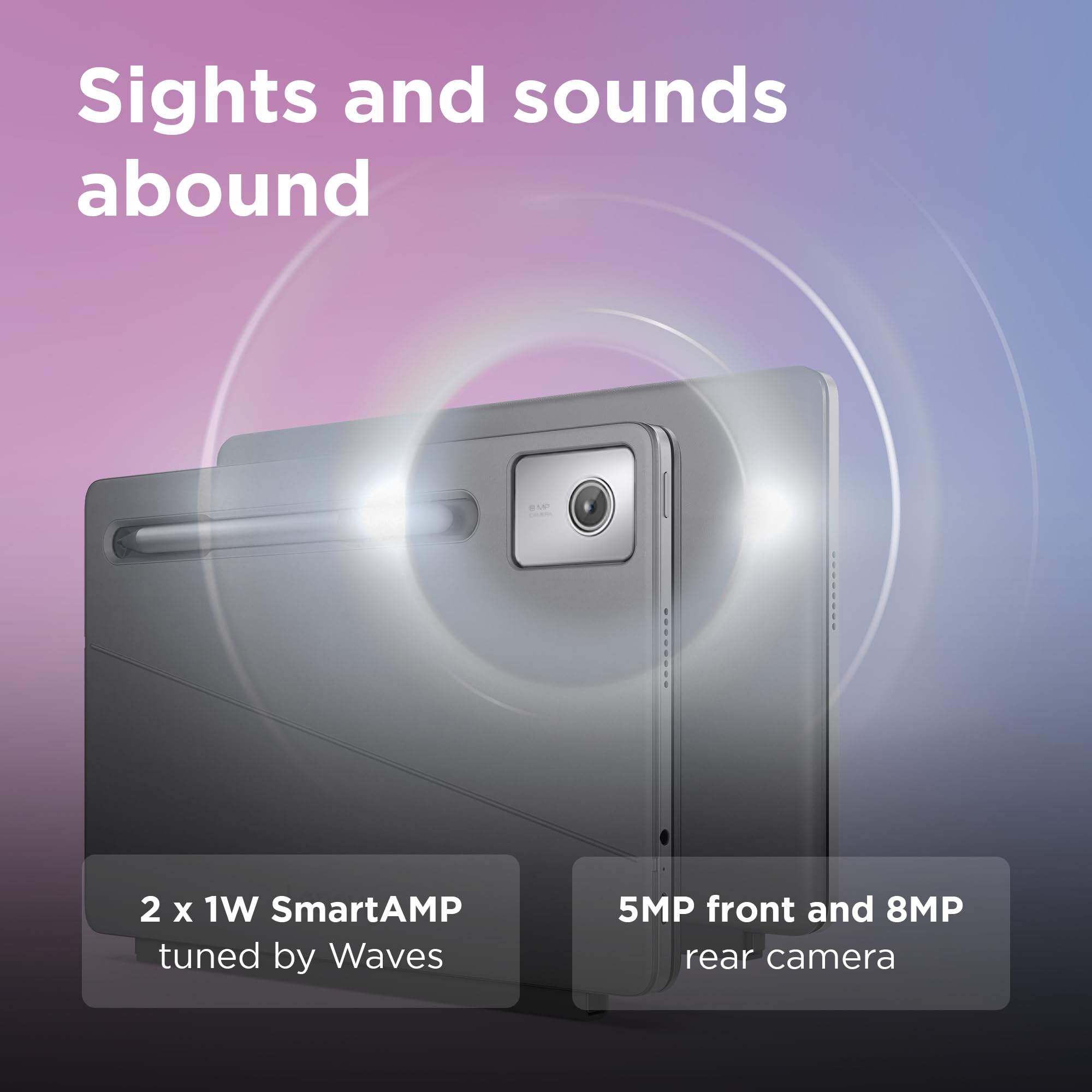 Lenovo IdeaPad Duet 3 Chromebook 10.95 Inch 2K Tablet (Qualcomm Snapdragon 7c Gen 2, Octa-core 2.55GHz, 4GB RAM, 128GB eMMC 5.1, ChromeOS) - Misty Blue