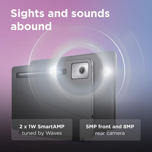 Lenovo IdeaPad Duet 3 Chromebook 10.95 Inch 2K Tablet (Qualcomm Snapdragon 7c Gen 2, Octa-core 2.55GHz, 4GB RAM, 128GB eMMC 5.1, ChromeOS) - Misty Blue