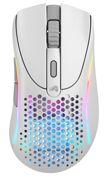 Glorious Gaming Model D Wired Gaming Mouse - 68g Superlight Honeycomb Design, RGB, Ergonomic, Pixart 3360 Sensor, Omron Switches, PTFE Feet, 6 Buttons - Glossy Black