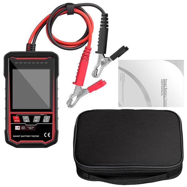 Neoteck 24V 12V Car Battery Tester, 100-2000 CCA Load Tester Automotive Alternator Tester Digital Auto Battery Analyzer Cranking Charging Systems Tester, Battery Analyzer for Cars Trucks Ship SUV