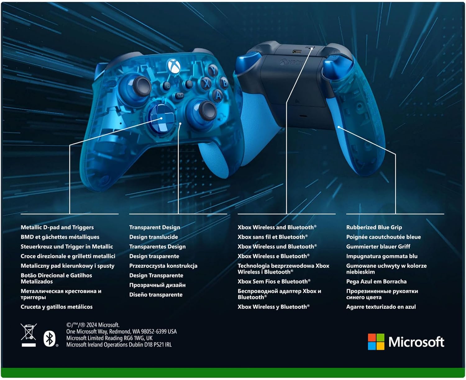Xbox Wireless Controller – Sky Cipher Special Edition Series X|S, One, and Windows Devices