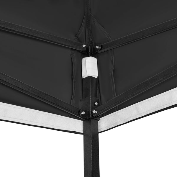 All Seasons Gazebos 3x4.5 Fully Waterproof Pop up Gazebo With Accessories - Metallic Grey