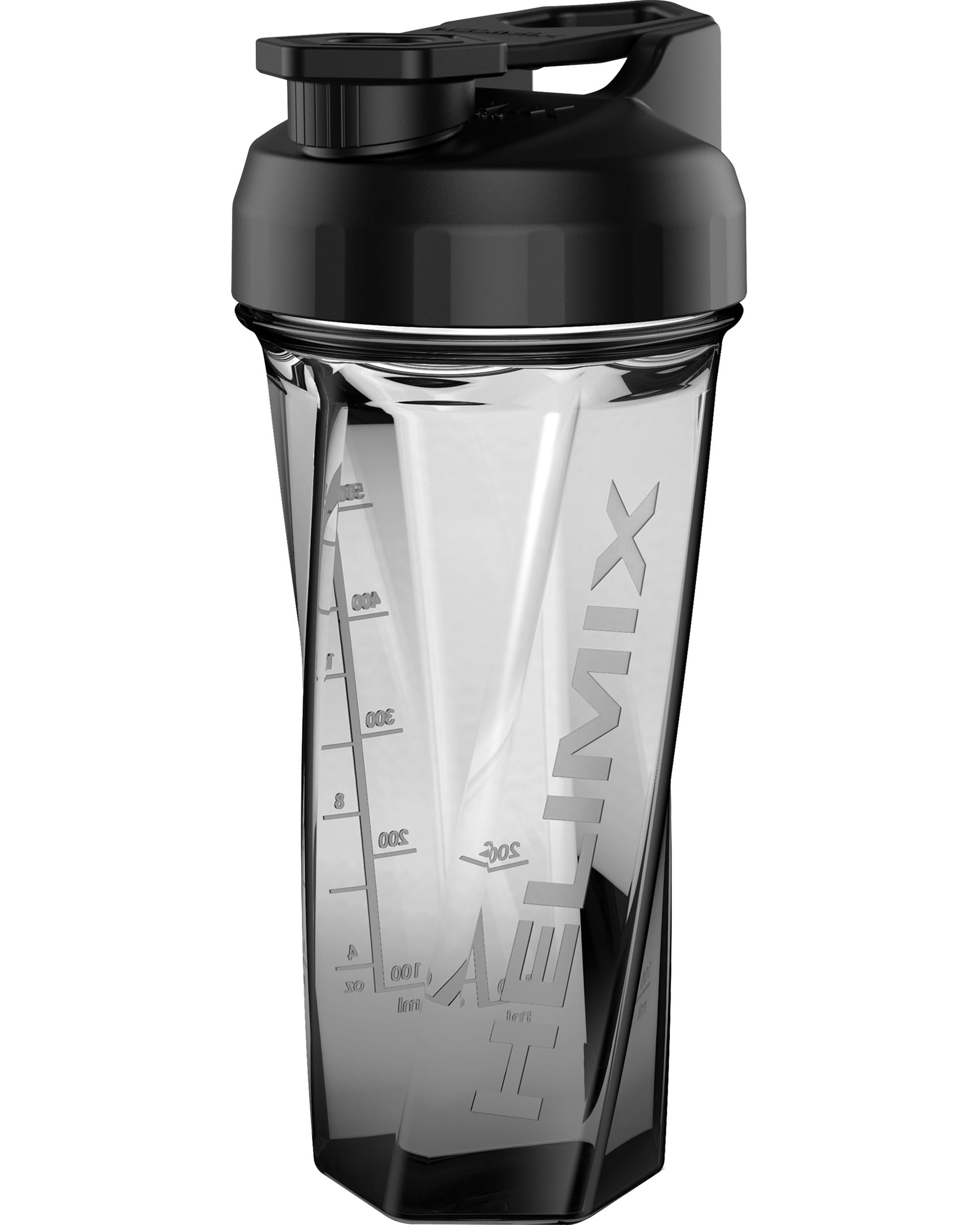 Helimix 2.0 Vortex Blender Shaker Bottle 828 ml - No Blending Ball or Whisk - USA Made - Portable Pre Workout Whey Protein Drink Cup - Mixes Cocktails Smoothies Shakes - Top Rack Safe