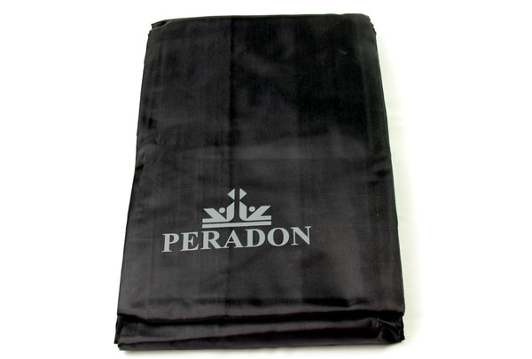 Fitted Black Peradon 12ft Snooker Table Dust Cover