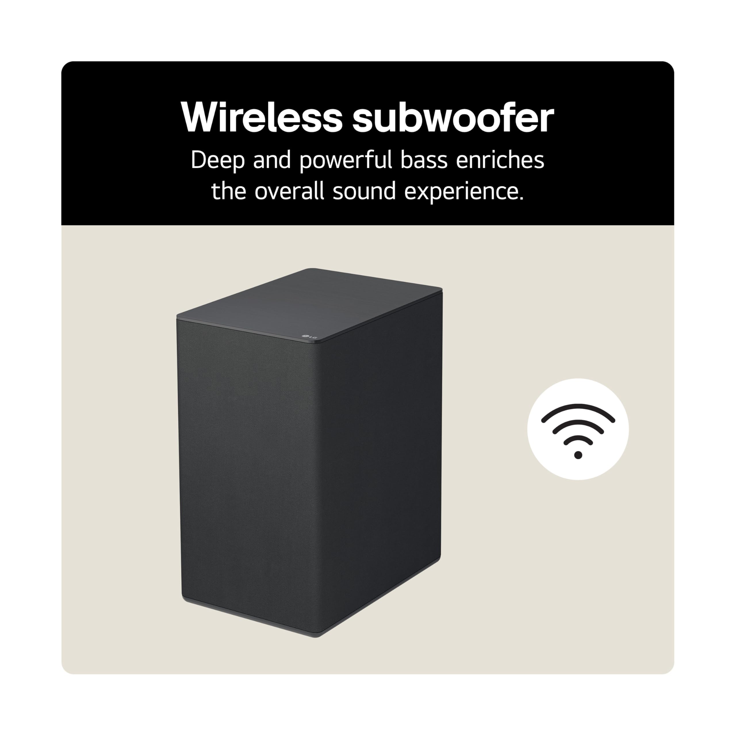 LG USC9S Bluetooth Soundbar for TV with Dolby Atmos & Wireless Subwoofer 3.1 channel