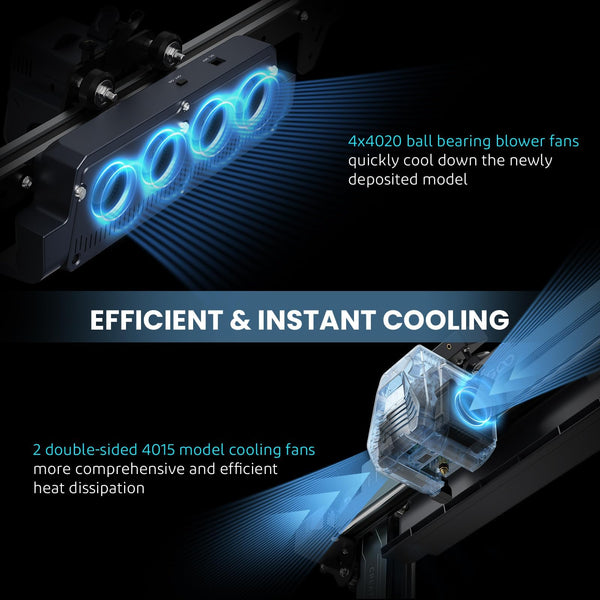 ELEGOO Neptune 4 3D Printer, 500mm/s High-Speed Fast FDM Printer with Klipper Firmware, Auto Leveling and Direct Extruder, Easy Assembly for Beginners, 225x225x265mm Printing Size