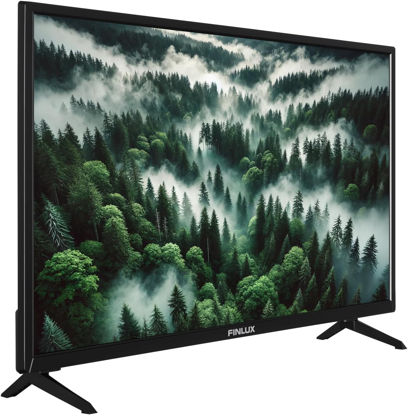 Finlux 24MH25D 24 inch HD Ready, Smart, Built in DVD/CD Player, Linux, HDR10, Dolby Audio, DTS Virtual X, DTS HD, Freeview Play, Netflix, 2025