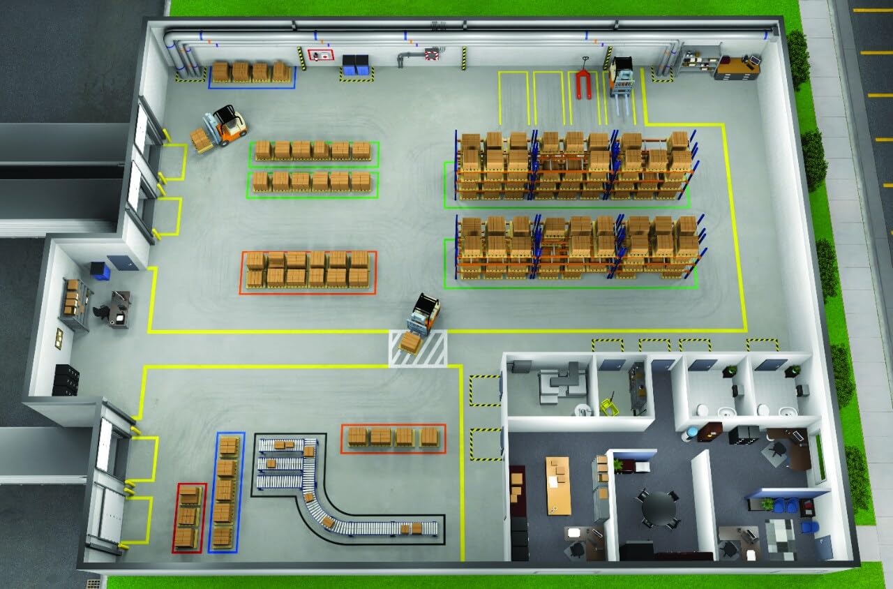 3M General Purpose Vinyl Tape 764i, 50 mm x 33 m, Orange