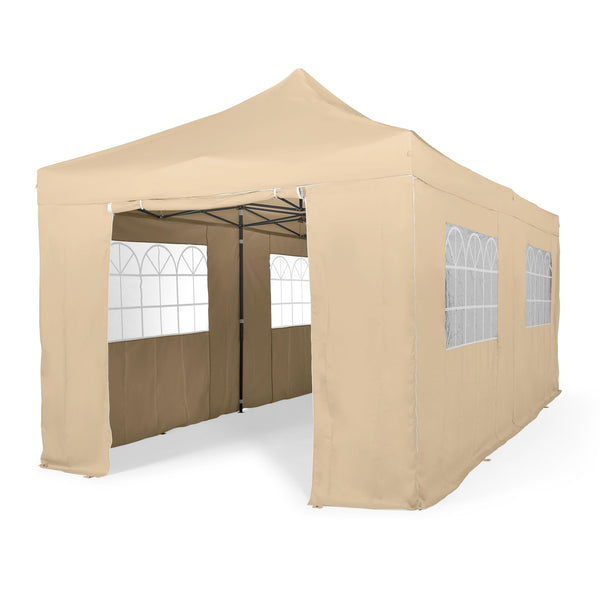 All Seasons Gazebos Heavy Duty, 100% waterproof, 3x6m Pop up Gazebo with 4 x fully waterproof superior Side Walls. 17 Colours ava
