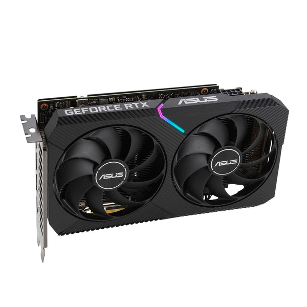 ASUS GeForce RTX 3050 6G DUAL OC Gaming Graphics Card - 1537MHz Boost Clock, GDDR6, PCIe Gen 4, DLSS 2, 3 x DP v1.4a, 1 x HDMI 2.1 (Supports 4K)