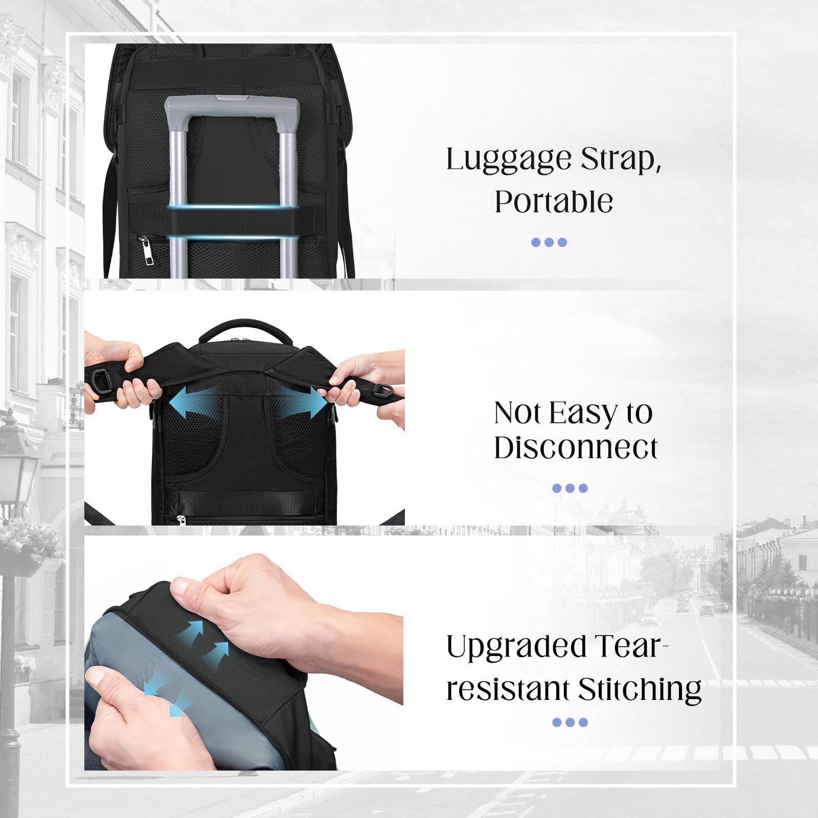 Cabin Bags 40x20x25 for Ryanair, Small Underseat Carry On Travel Backpack Casual Hand Luggage Flight Loptop Bags for Women Men Cabin Size Rucksack