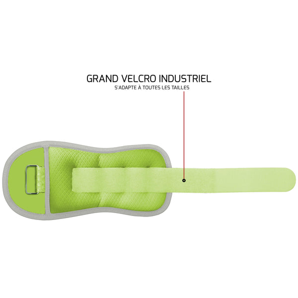 Ankle/Wrist Weights (1 Pair) for Women, Men and Kids - Fully Adjustable Weight for Arm, Hand & Leg - Best for Walking, Jogging, Gymnastics, Aerobics -