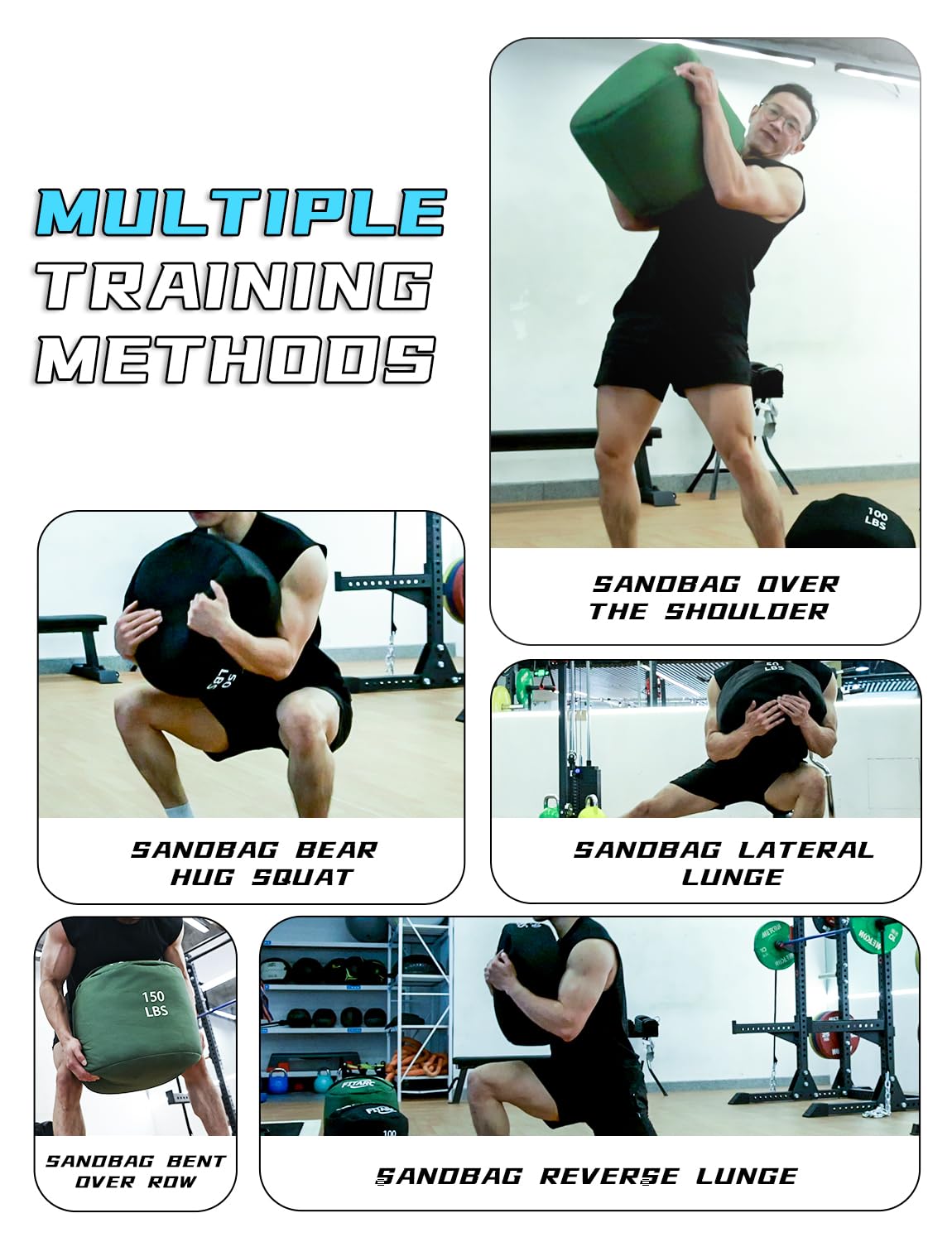 Fitarc Sandbag (Black 150LB)