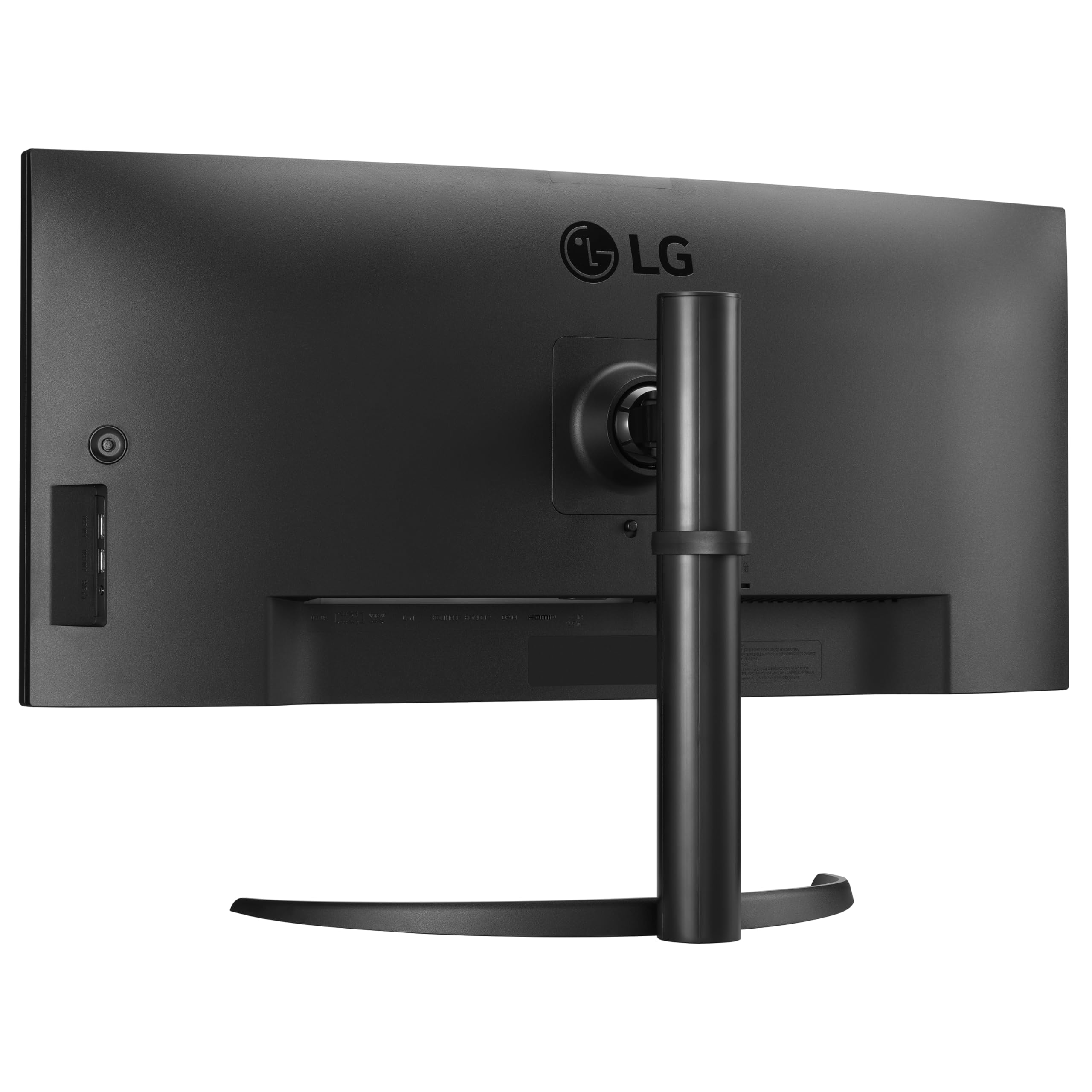 LG Electronics Curved UltraWide Monitor 34WR55QK, 34 inch, 1440p, 100Hz, 5ms Response Time, VA Panel, Smart Energy Saving, USB-C (65W Power Delivery), Displayport, HDMI