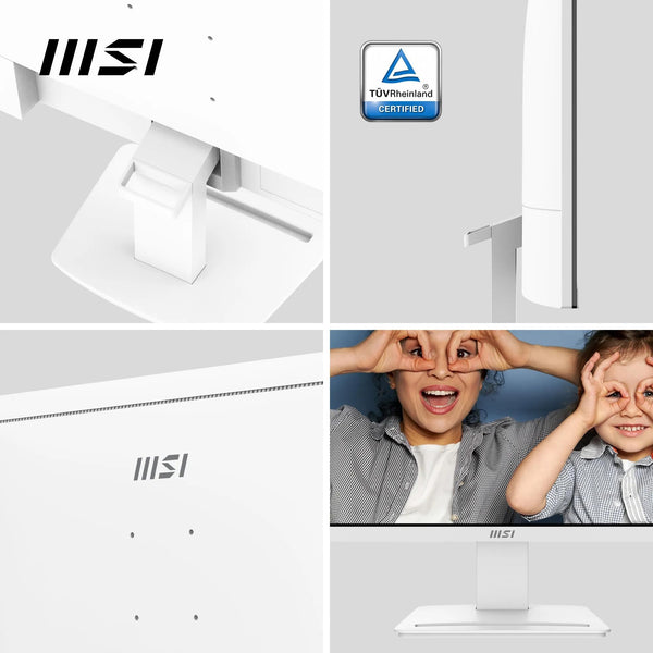 MSI PRO MP273QW E2 27 Inch WQHD Office Monitor - 2560 x 1440 IPS Panel, 100 Hz, Eye-Friendly Screen, Built-in Speakers, Tilt-Adjustable - HDMI 2.0b, DP (1.2a)