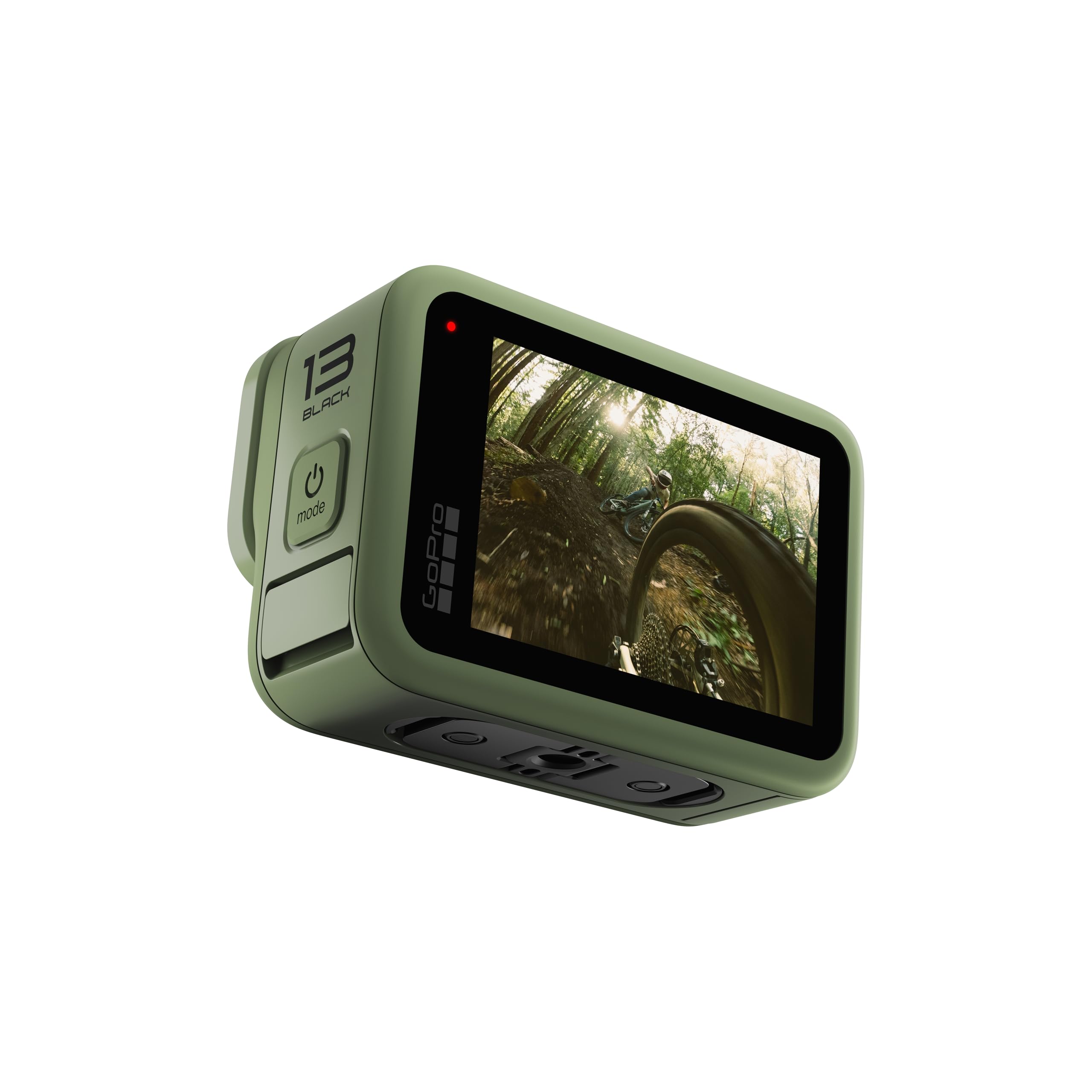 GoPro HERO13 Black in Forest Green (Limited Edition Color) - Waterproof Action Camera with 5.3K60 Video, 27MP Photo + Compatability with HB-Series Lenses